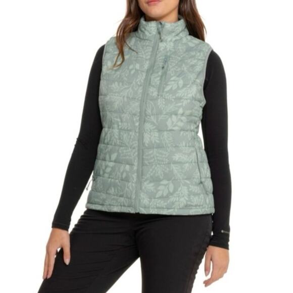Eddie Bauer Alpine Repel Pro Green Leafy Packable Vest NWT Sz Medium - Picture 1 of 10